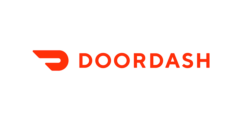 DoorDash logo linked to The Sea Fire Grill ordering page